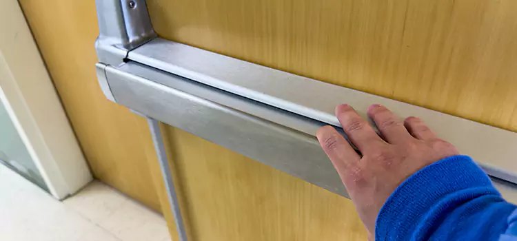 Installing a Push Bar on a Door San Antonio